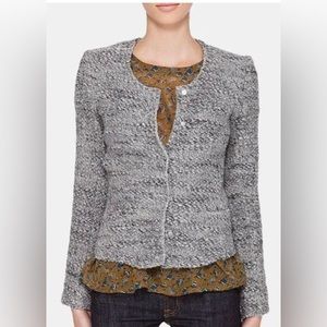IRO Paris Sveva Boucle Wool Alpaca Blend Blazer Jacket, Size 1